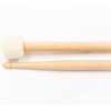 Trommestikker Wincent Cymbal Mallets DS, Dual Soft, Soft Felt Ball, Hickory, Wood Tip