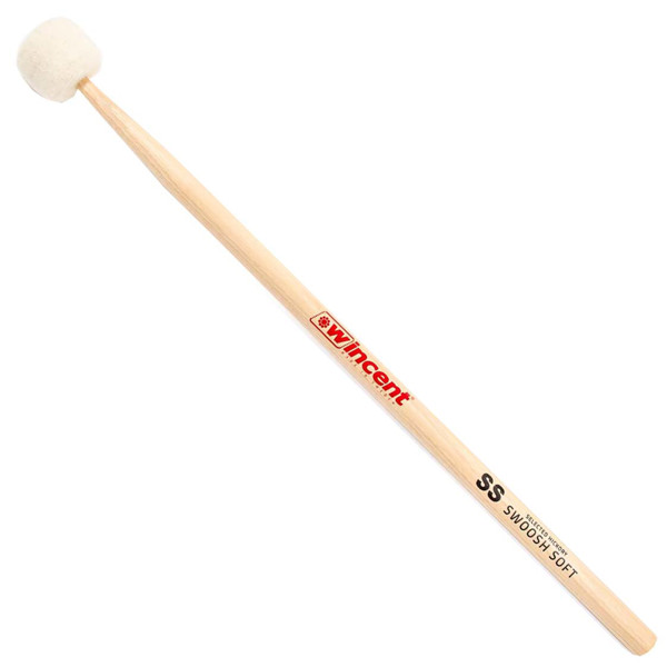 Cymbalkøller Wincent SS, Swoosh Soft, Soft Felt Ball, Hickory