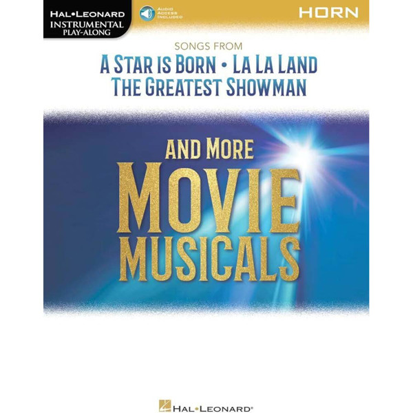 Songs from A Star Is Born and More Movie Musicals - Horn  (Book/Online Audio)