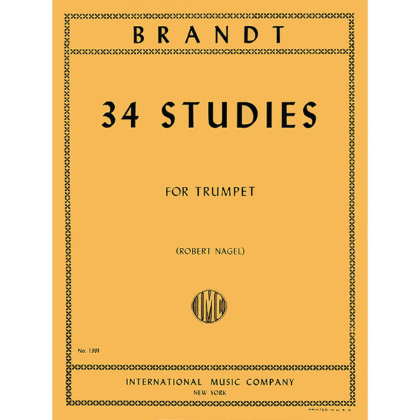 34 Studies (On Orchestral Motives), Vassily Brandt, Trumpet, Edit Robert Nagel