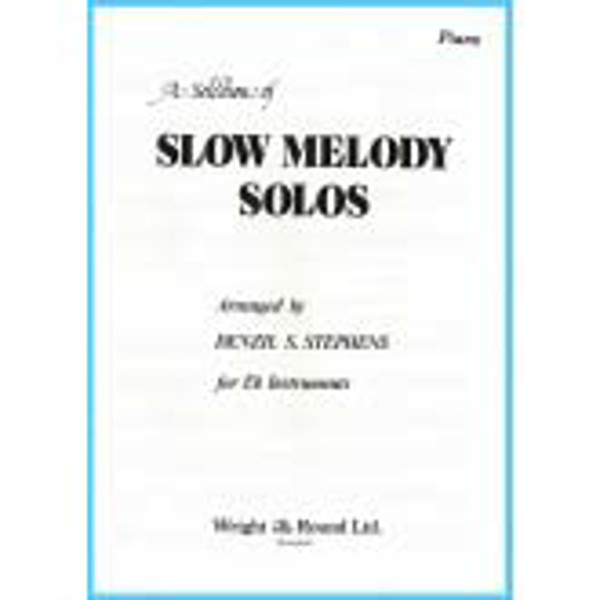 Slow Melody Solos arr. Denzil Stephens. Eb Instruments and Piano