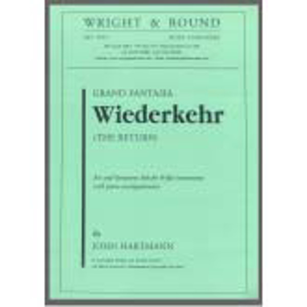 Wiederkehr (The Return) John Hartmann. Bb Cornet and Piano