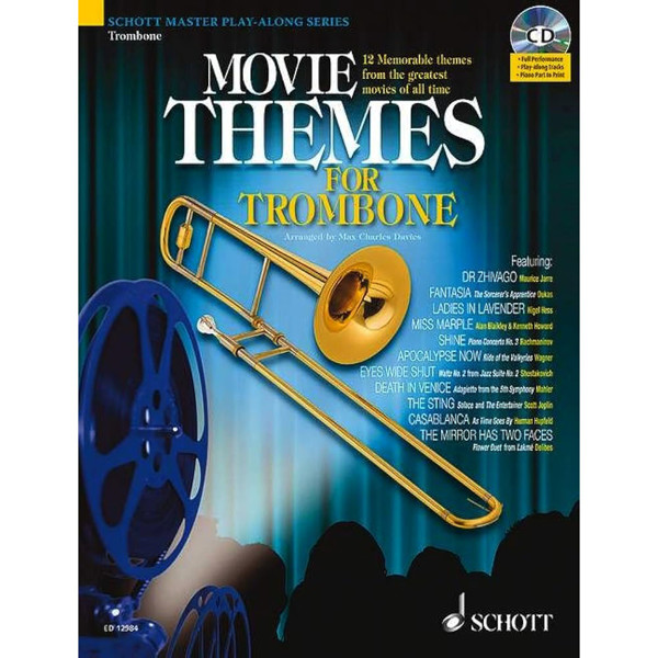 Movie Themes - Trombone m/cd