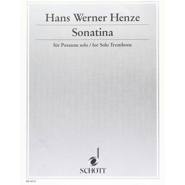 Sonatina for Trombone - Hans Werner Henze