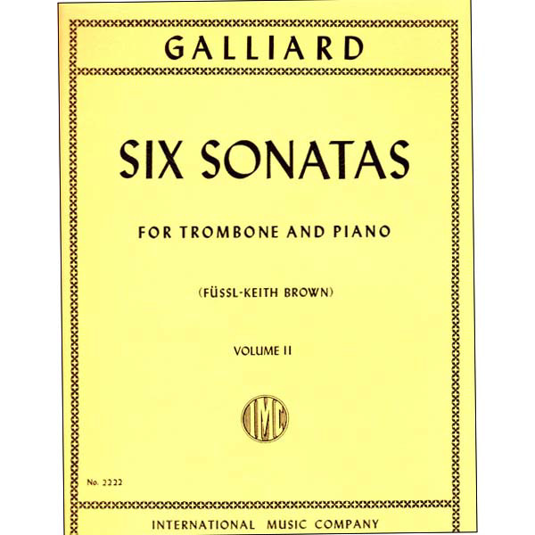 Six Sonatas 2, Galliard. Trombone og Piano