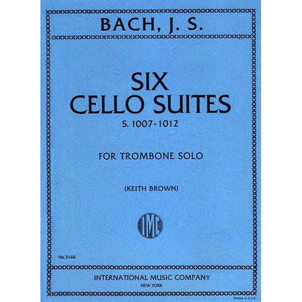 Six Cello Suites for Trombone - Johann Sebastian Bach