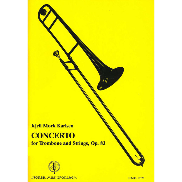 Concerto Op. 83, for Trombone and Strings, Kjell Mørk Karlsen. Trombone og Piano