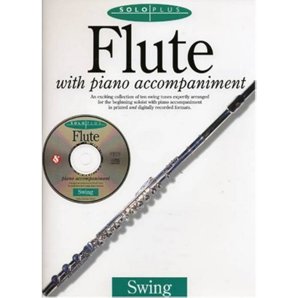 Flute swing solos with piano accompaniment m /cd