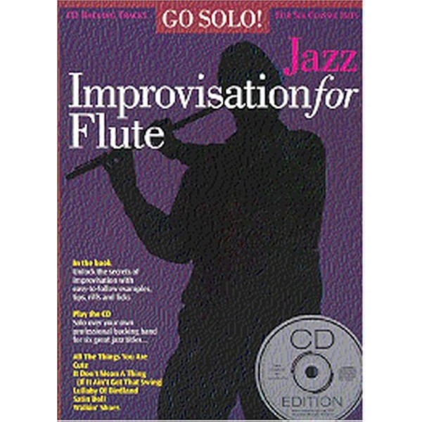 Go solo! Jazz improvisation for flute (m/cd)