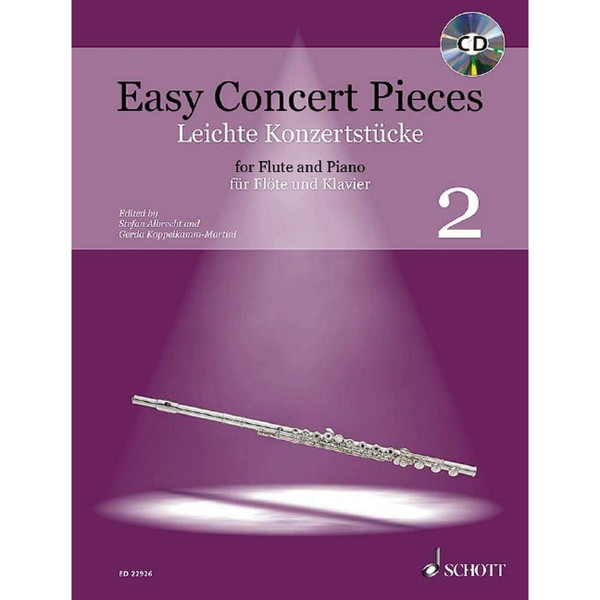 Easy Concert Pieces 2. Flute and Piano or CD