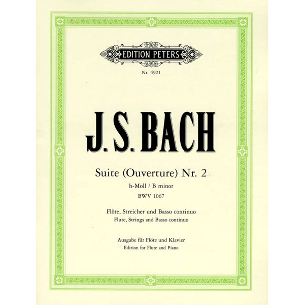 Suite Nr. 2 in h-Moll for Flute and Piano - J.S Bach