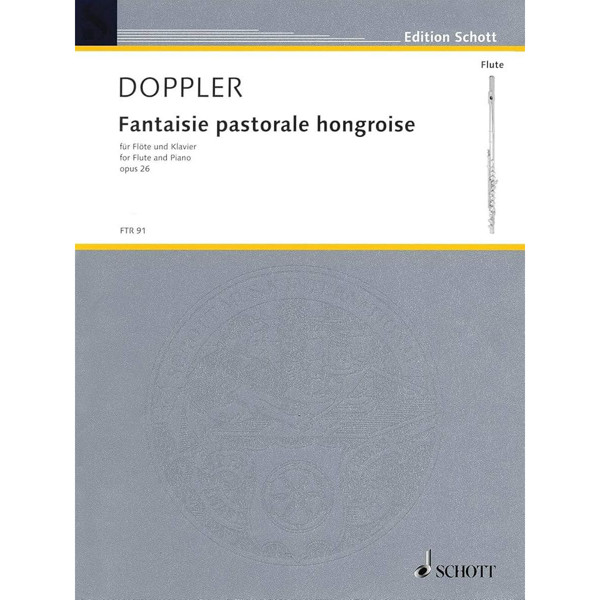 Fantaisie pastorale hongroise für Flöte und Klavier