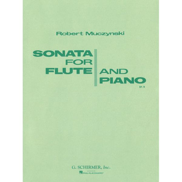 Muczynski: Sonata Op 14, Flute/Piano