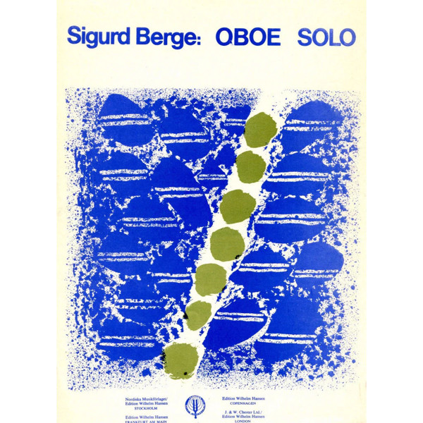 Oboe Solo, Sigurd Berge. Obo Solo