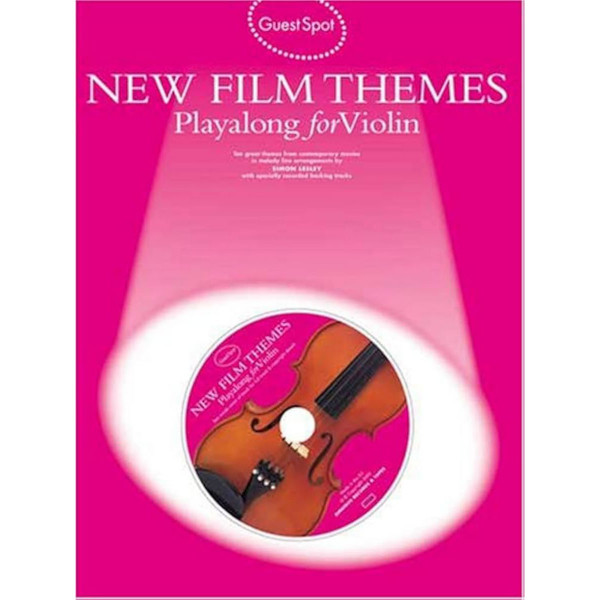 Guest Spot New Film Themes Violin. Book and Play-Along