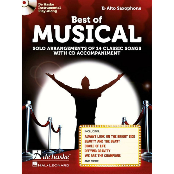 Best of Musical, Alto Saxophone Book and CD