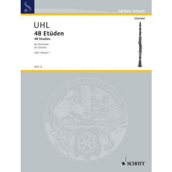 48 studies for clarinet - Uhl