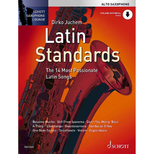 Latin Standards, Alt-sax m/CD. Arr Dirko Juchem