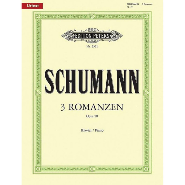 3 Romances Op.28, Robert Schumann - Piano Solo