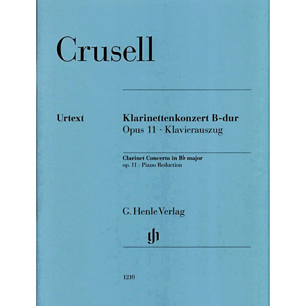 Klarinettenkonzert B-dur op. 11, Bernhard Henrik Crusell