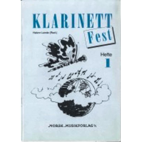 Klarinett Fest 1, Halvor Lunde. Melodilinje og besifring