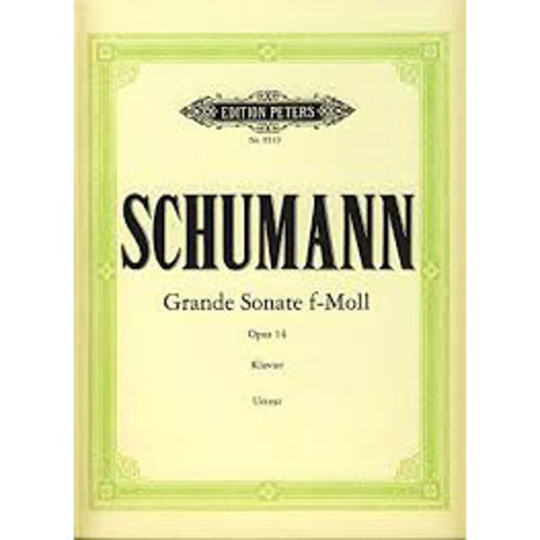 Grande Sonate f-Moll, Op. 14, Schumann - Piano Solo