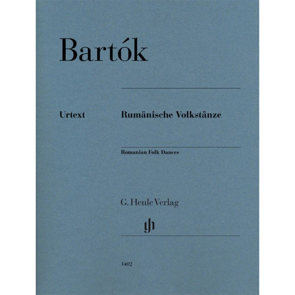 Bartok. Romanian Folk Dances, Piano