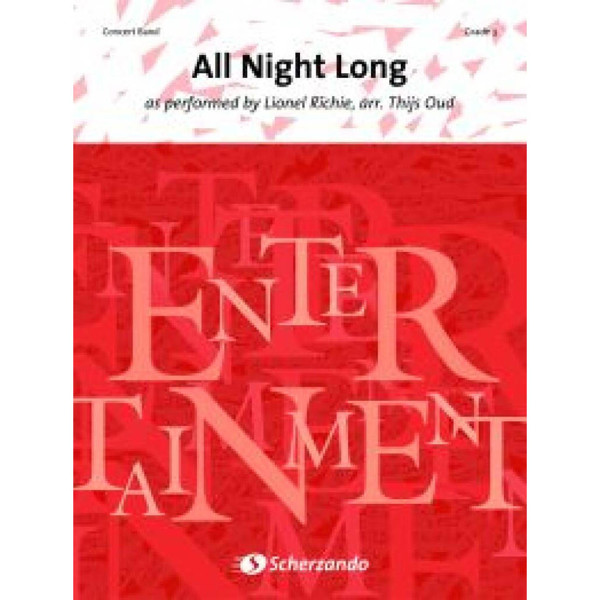 All Night Long - as performed by Lionel Richie, Richie / Oud - Concert Band