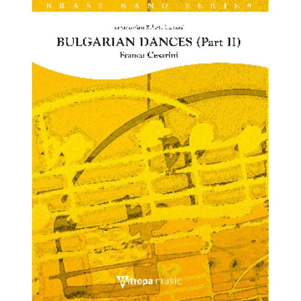 Bulgarian Dances (Part II), Franco Cesarini. Brass Band 