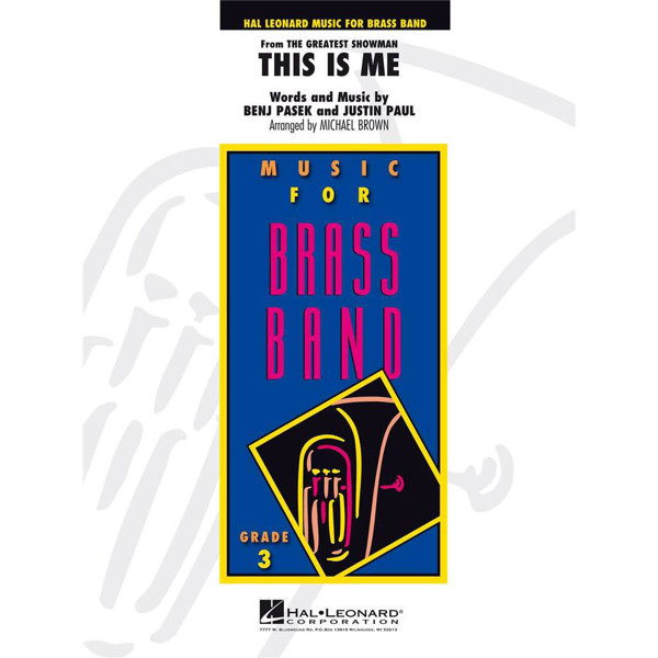 This is Me (from The Greatest Showman) Brass Band  arr Michael Brown