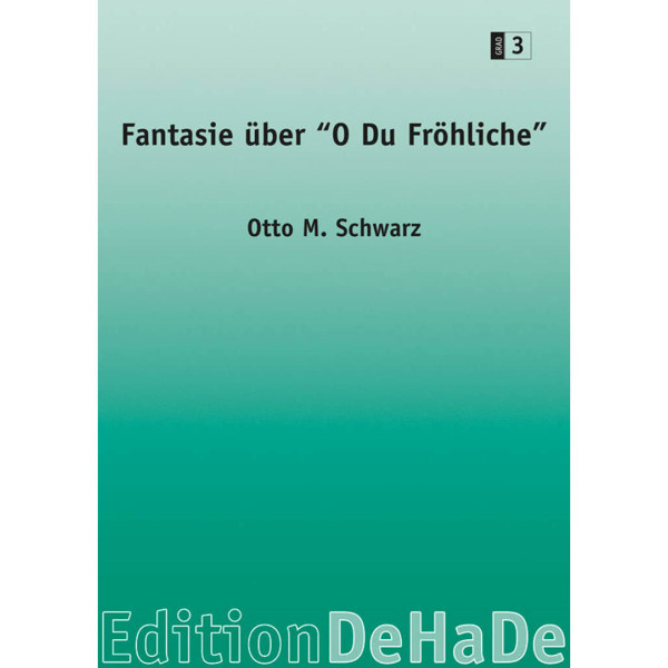 Fantasie über 'O du fröhliche', Schwarz - Concert Band