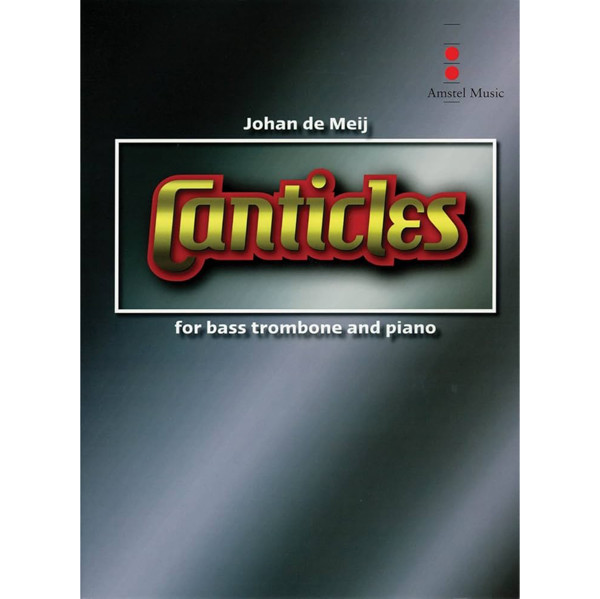 Canticles - for bass trombone and wind orchestra, Meij - Concert Band