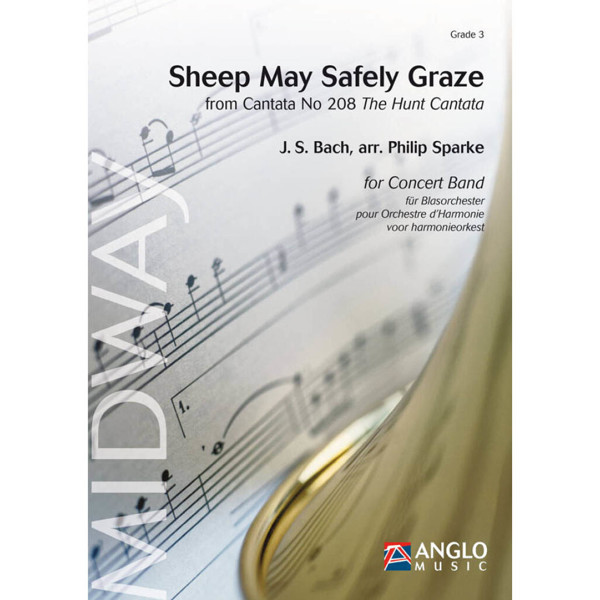 Sheep May Safely Graze - from Cantata No 208 'The Hunt Cantata', Bach / Philip Sparke - Concert Band