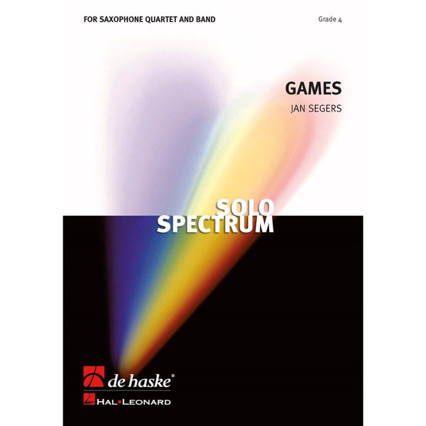 Games - for saxophone quartet and band, Segers - Concert Band