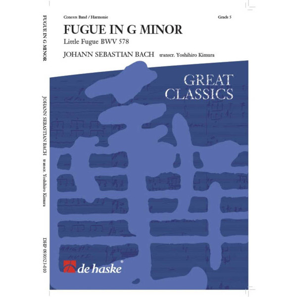 Fugue in G-Minor, Bach - Concert Band