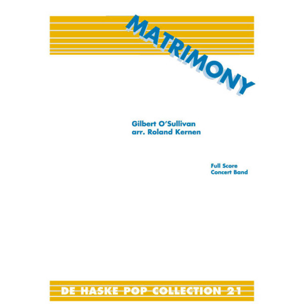 Matrimony, Sullivan / Kernen - Concert Band