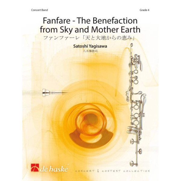 Fanfare -The Benefaction from Sky and Mother Earth, Satoshi Yagisawa. Concert Band