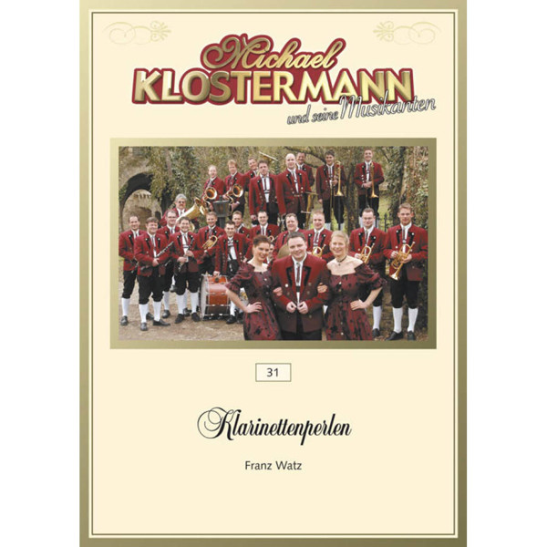 Klarinettenperlen, Franz Watz. Concert Band and 3 Clarinets 