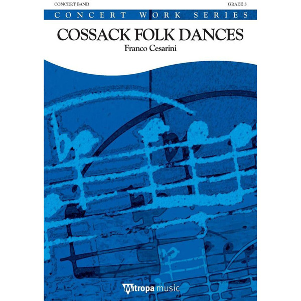 Cossack Folk Dances, Franco Cesarini. Concert Band 