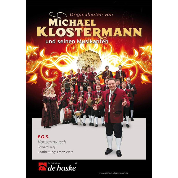 P.O.S. Konzertmarsch, arr. Franz Watz. Concert Band 