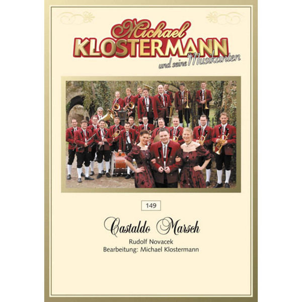 Castaldo Marsch, arr. Michael Klostermann. Concert Band 