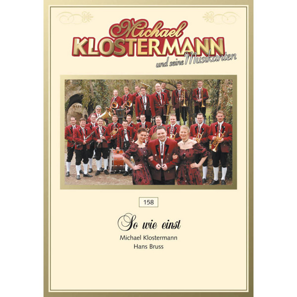 So wie einst, Michael Klostermann/Hans Bruss. Concert Band 