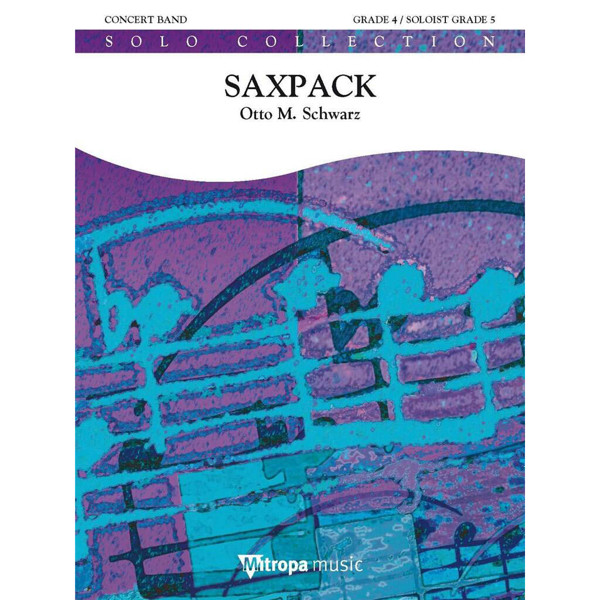 Saxpack, Otto M. Schwarz. Concert Band 