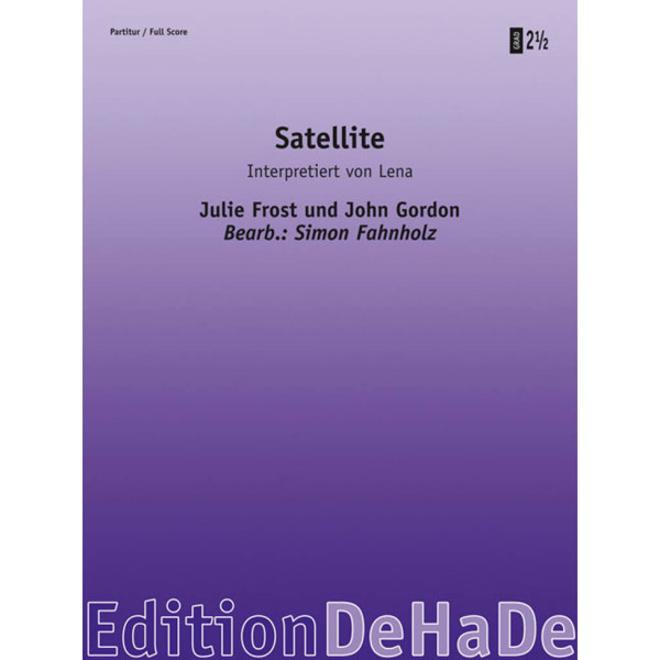 Satellite - Interpretiert von Lena, Gordon / Fahnholz - Concert Band