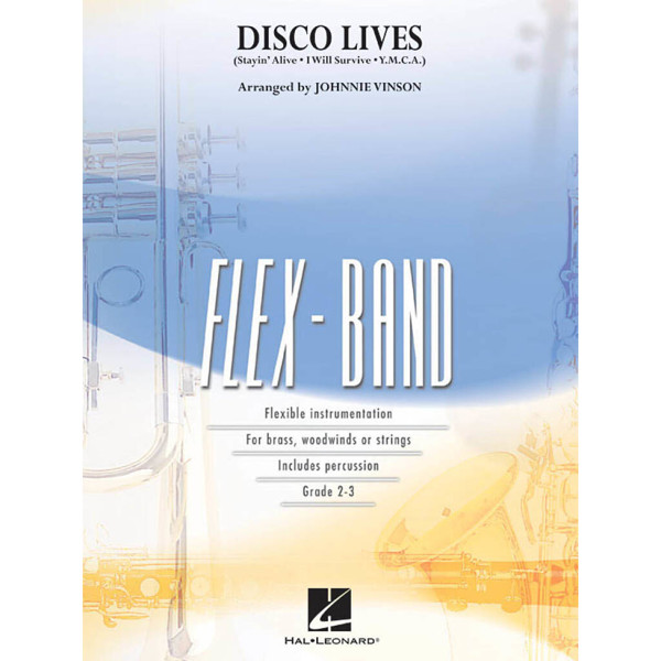 Disco Lives Flex-Band Grade 2-3 arr Vinson