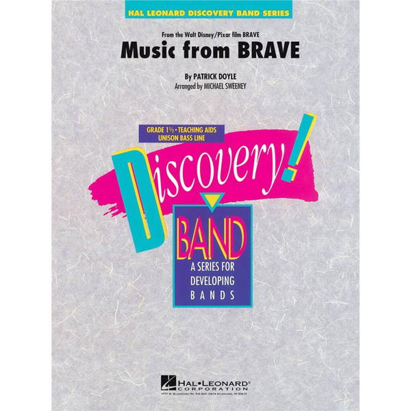 Music From Brave, Doyle/Sweeney- Concert Band