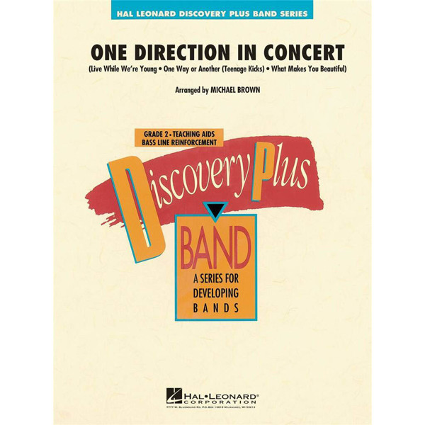 One Direction in Concert. arr Michael Brown. Concert Band