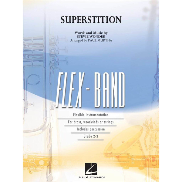 Superstition for Flex-band. Stevie Wonder, arr. Paul Murtha