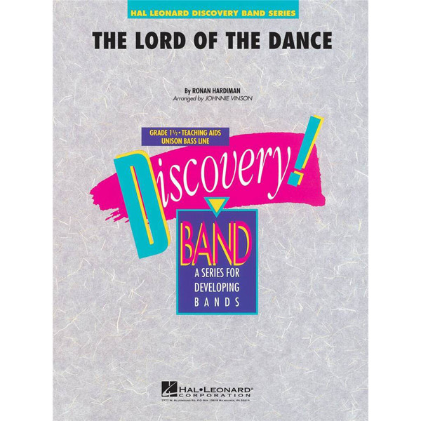 The Lord of the Dance, Concert Band. Ronan Hardiman/Johnnie Vinson.