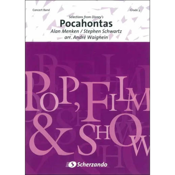 Pocahontas,  Menken & Schwartz / Waignein - Concert Band